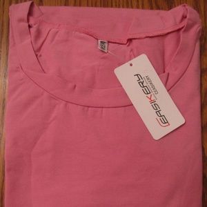 New  NIP Ladies  Casual Pink Top XL
